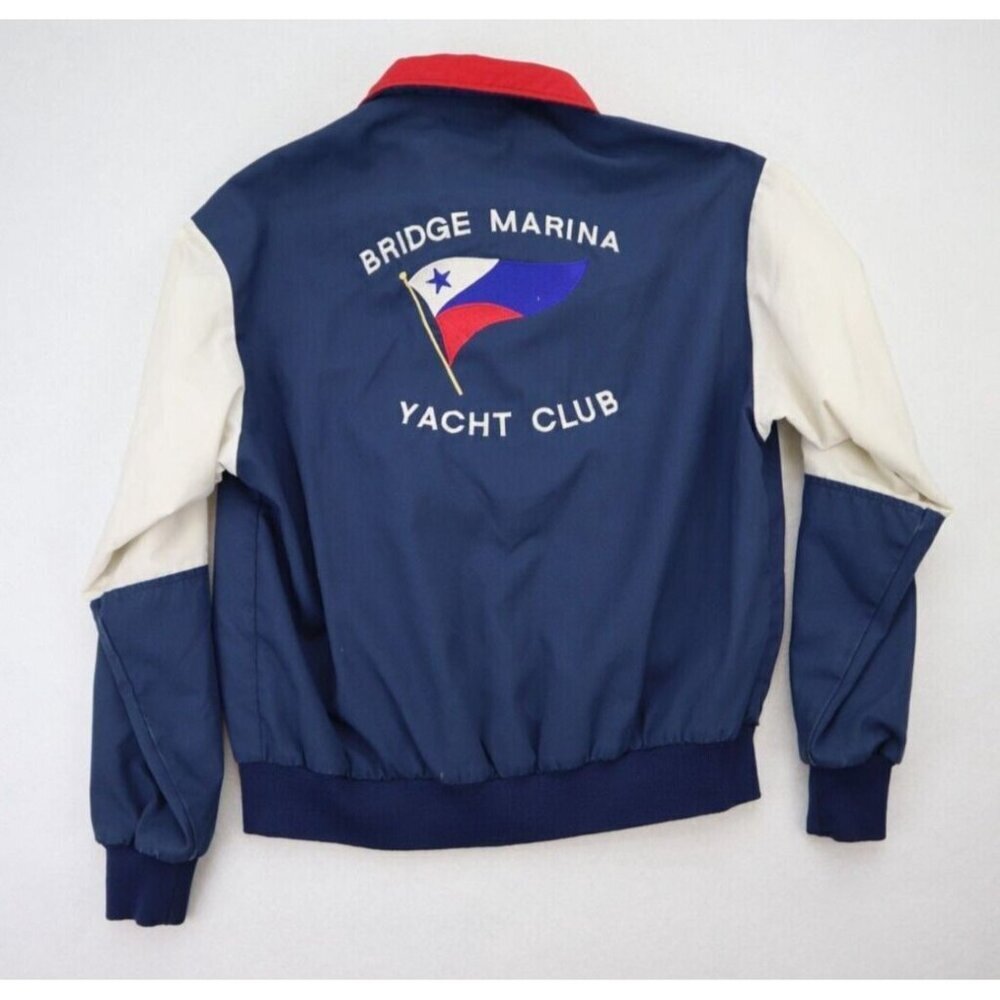 Bridge Marina Yacht Club Women's Jacket Size M Dunbrooke
